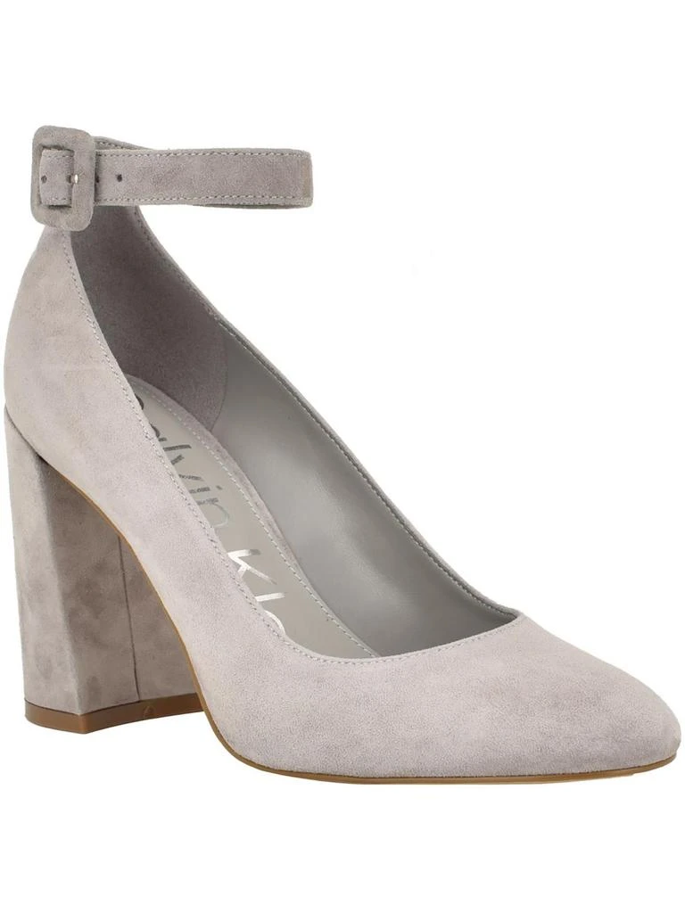 Calvin Klein Fionna Womens Suede Pumps 4
