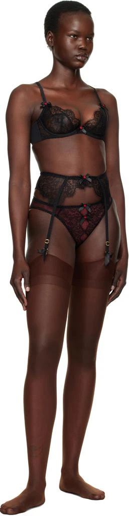 L'Agent by Agent Provocateur Black Lorna Lace Bra 4