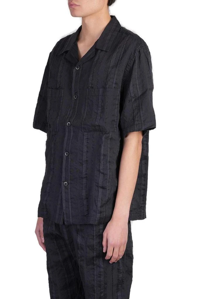 BARENA Short-sleeved Striped Shirt 3