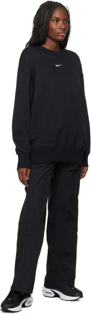 NIKE Black Sportswear Phoenix Fleece Sweatshirt 4