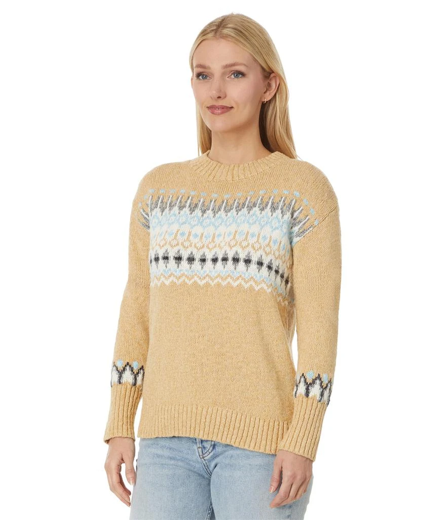 L.L.BEAN Cotton Ragg Crew Neck Fair Isle 1
