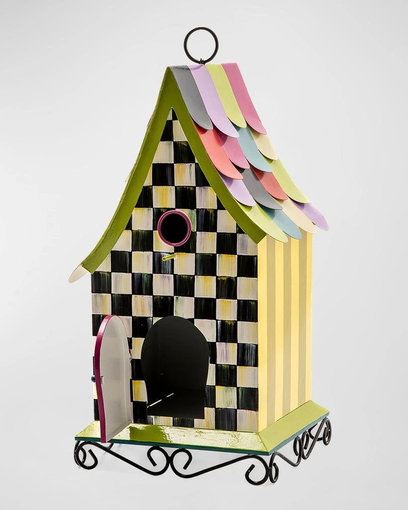 MacKenzie-Childs Courtly Cottage Birdhouse 2