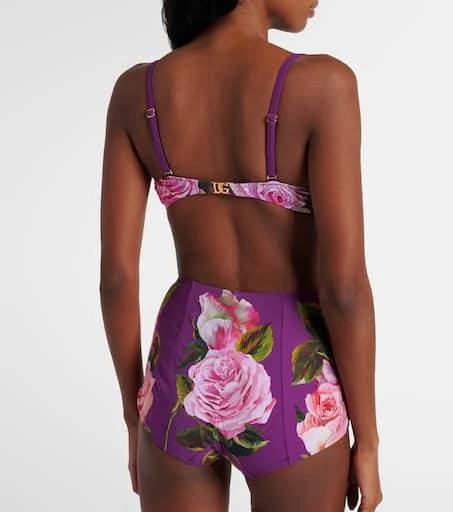Dolce
Gabbana Floral printed bikini 3