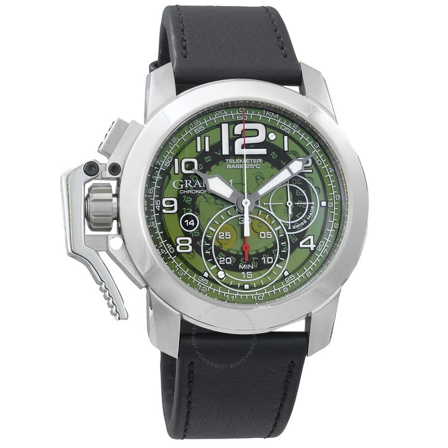 Graham’s Chronofighter Chronograph Green Skeleton Dial Automatic Men's Watch 2CCAS.G03A 1