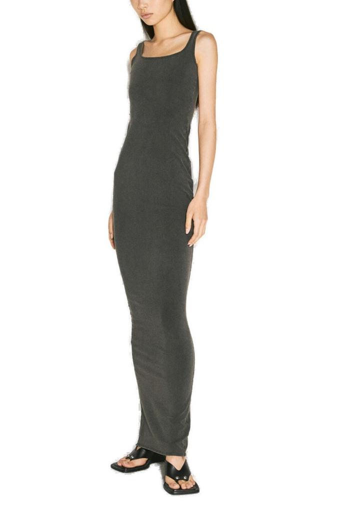 ワンピース ENTIRE STUDIOS LONG BROWN DRESS IN NYLON BLEND Entire Studios Long brown dress in nylon blend - Dresses