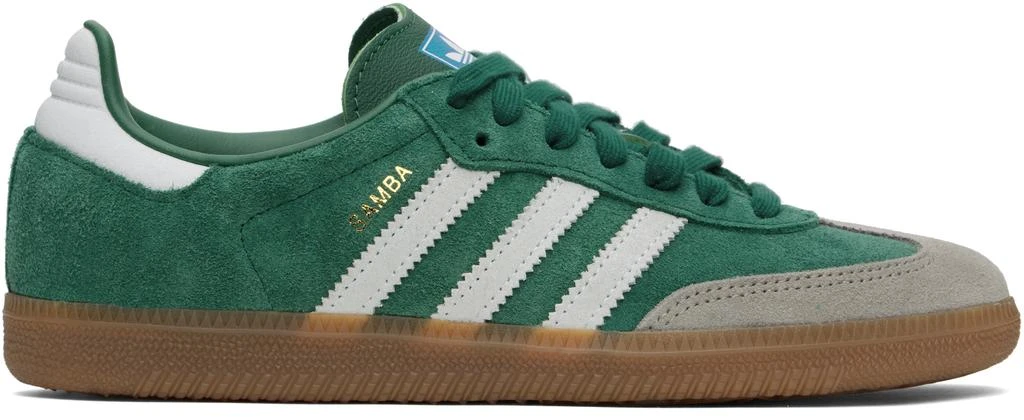 Adidas Green Samba Originals Sneakers 1