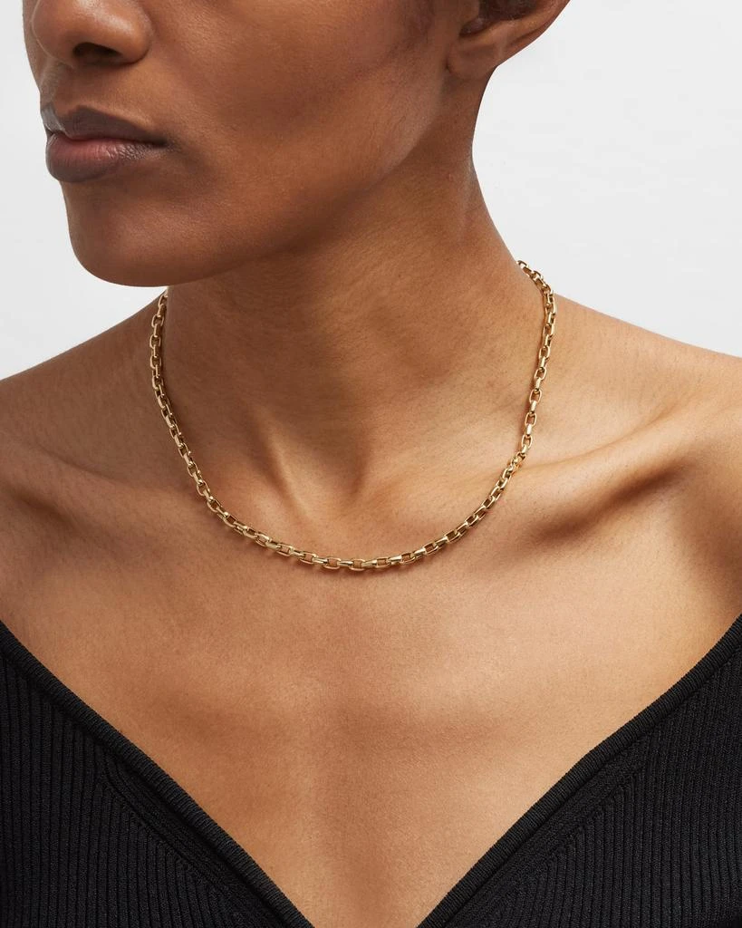 Roberto Coin Yellow Gold Chain Necklace, 17"L 2