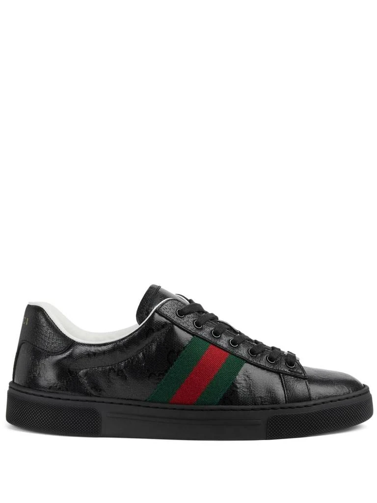 Gucci GUCCI - Ace Web Detail Sneakers 1