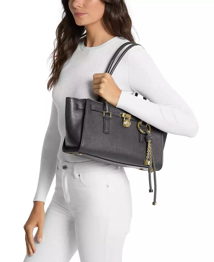 Michael Kors Michael Kors Hamilton Moderne Small Leather Satchel 3