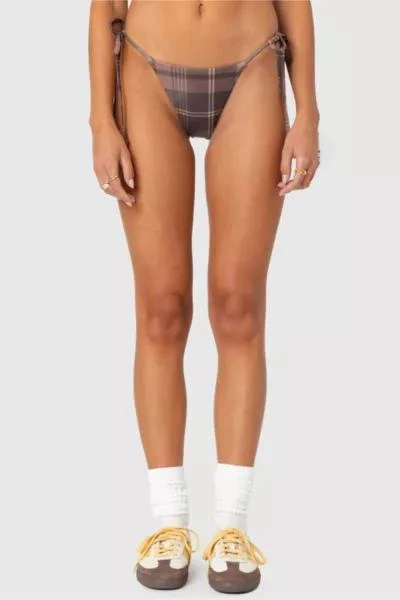 Edikted Edikted Wilhelmina Plaid String Bikini Bottom 2