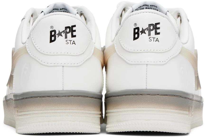 Bape White Sta #5 Sneakers 2