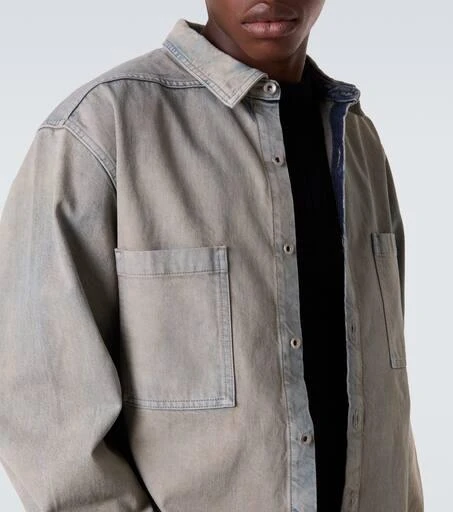 Rick Owens Faded denim shirt 5