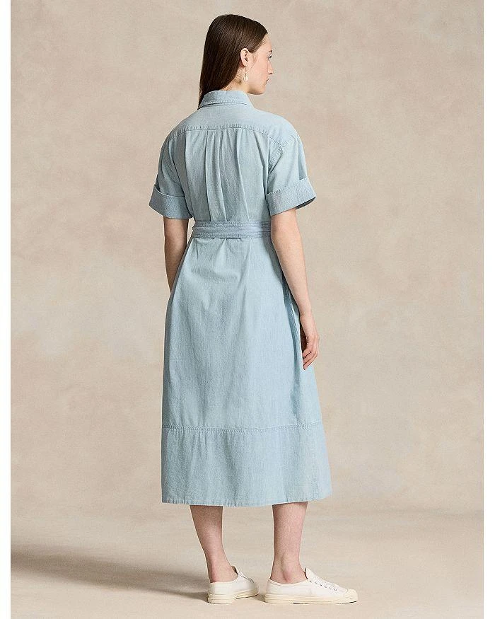 Ralph Lauren Chambray Midi Shirt Dress 3