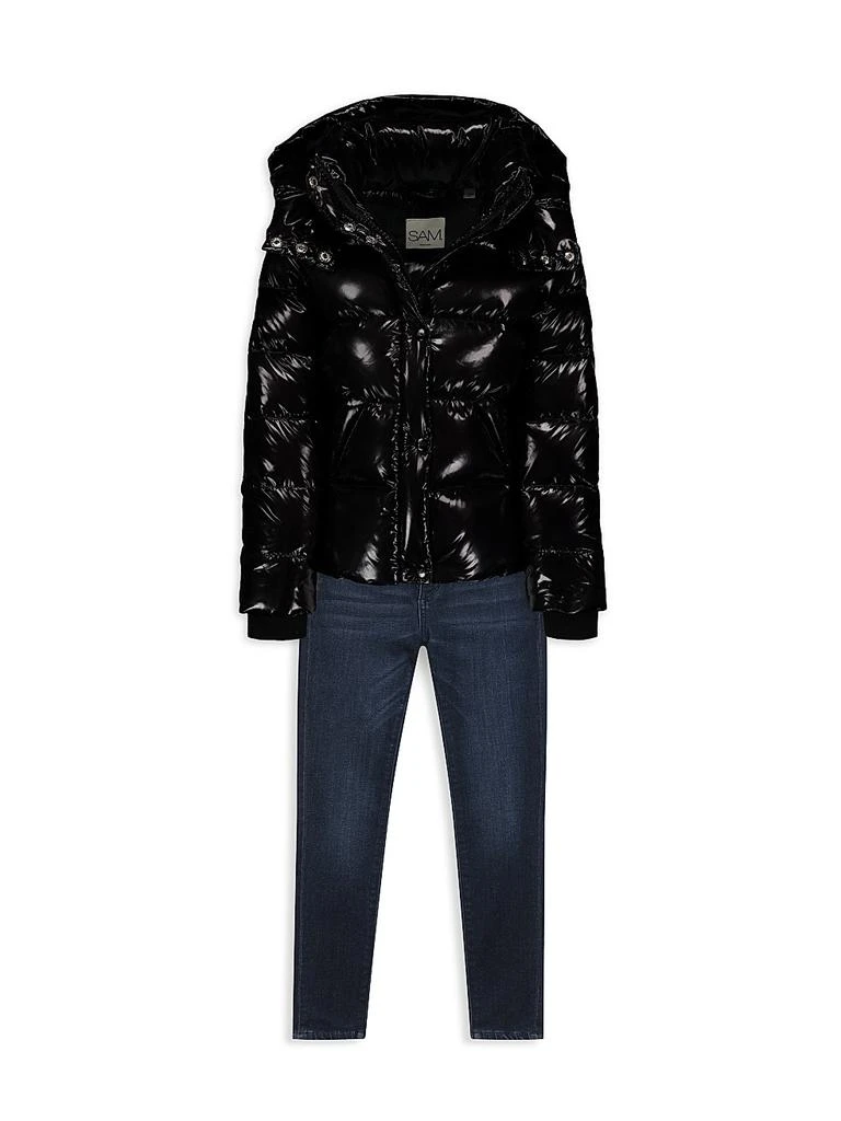SAM. Girl's Annabelle Down Puffer Coat 2