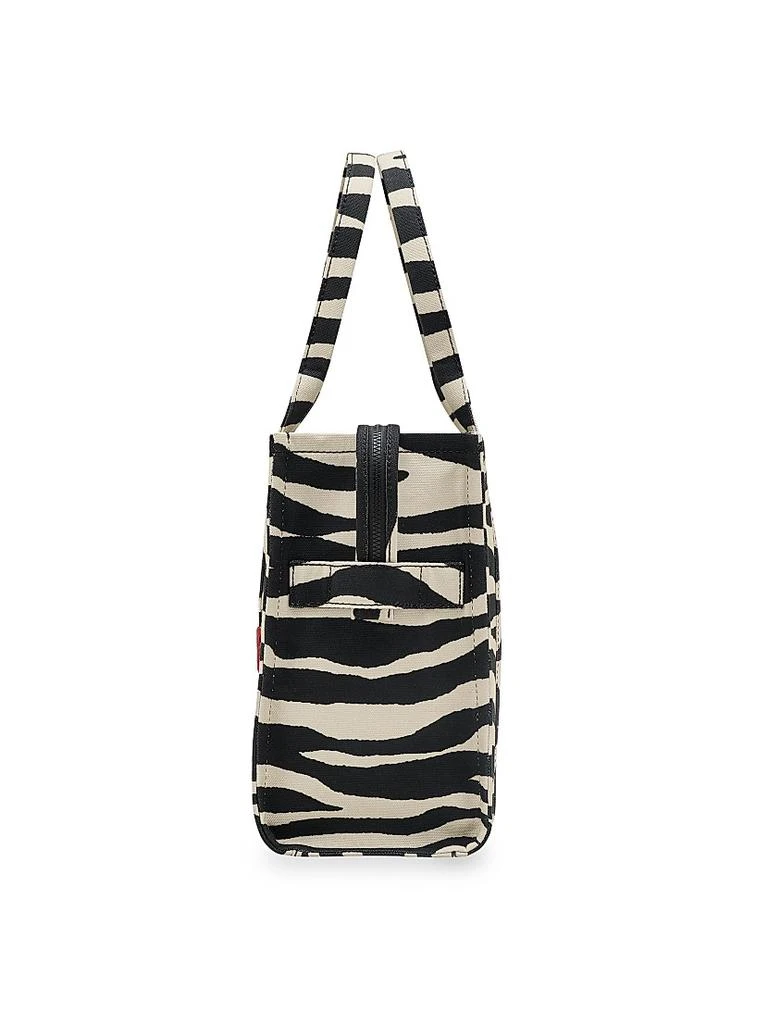 Marc Jacobs Zebra-Print Canvas Large Tote Bag 5