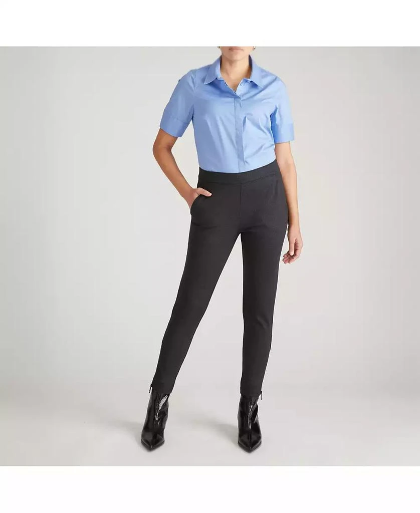 Universal Standard Plus Size Moro Pocket Denim Look Ponte Pants