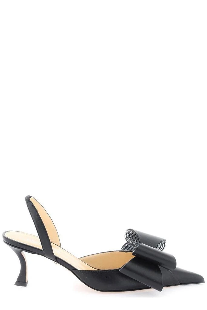 Mach & Mach Mach & Mach Le Cadeau Bow Detailed Slingback Pumps 1