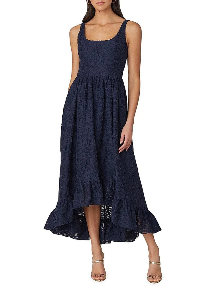 Shoshanna Neela Floral Squareneck Maxi Dress 2