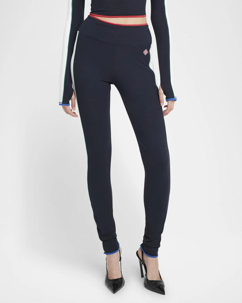 Casablanca Side-Stripe Activewear Leggings 4