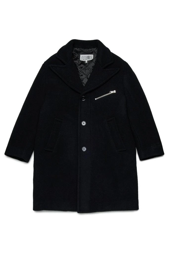 MM6 MM6 Maison Margiela Kids Button-Up Long-Sleeved Coat