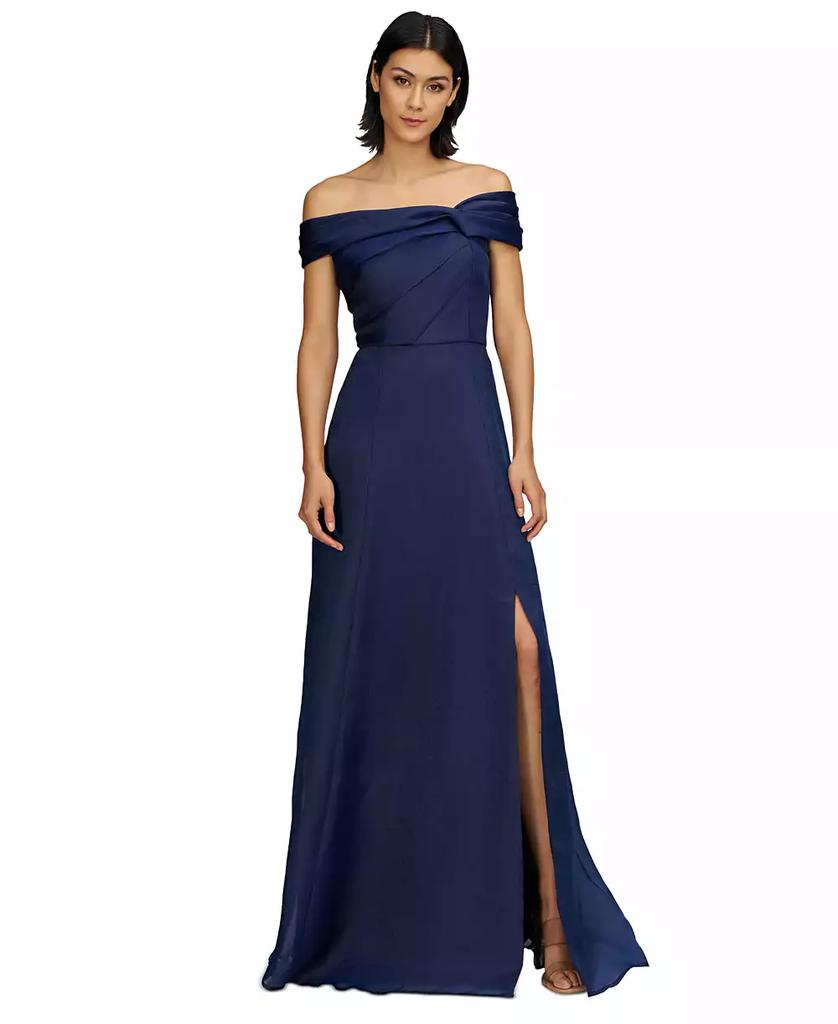 JS Collections Women's Isadora Off-The-Shoulder Gown