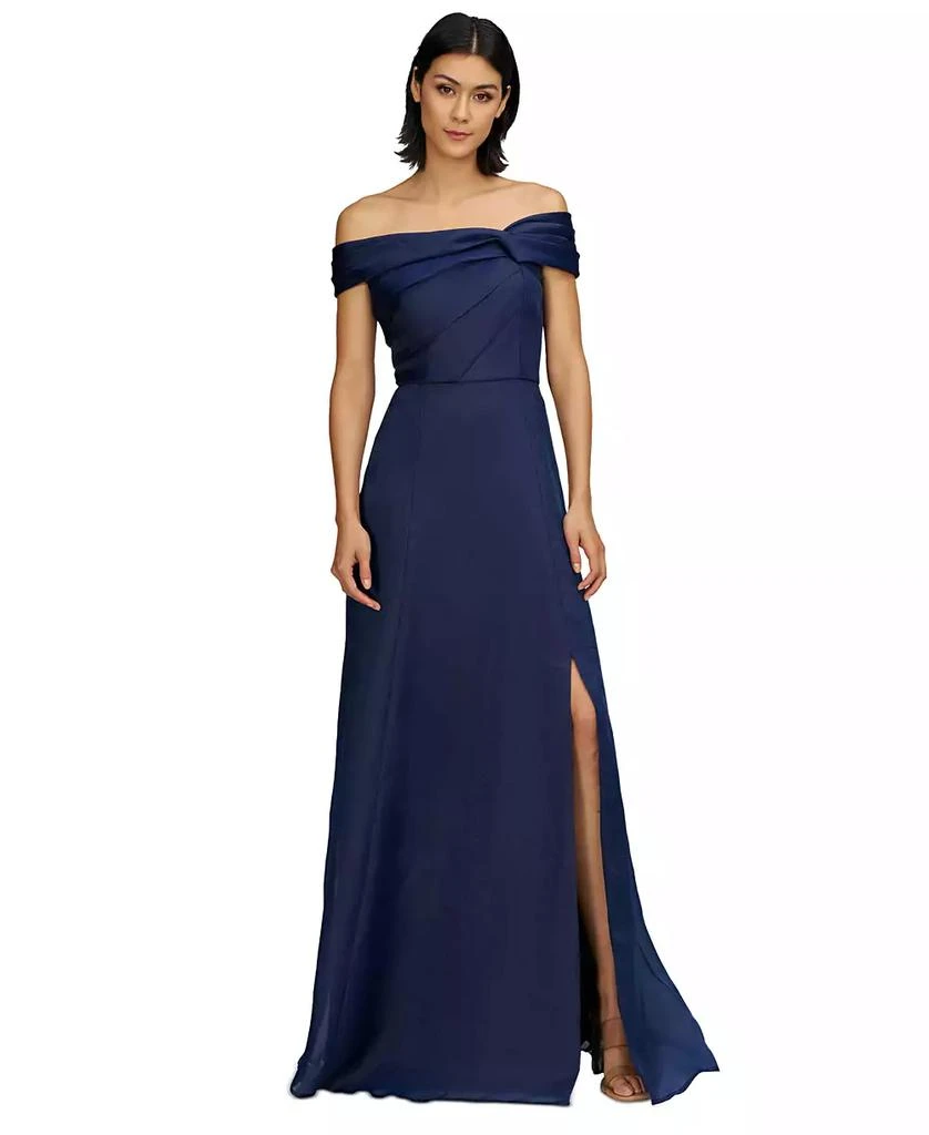 JS Collections Women's Isadora Off-The-Shoulder Gown 1