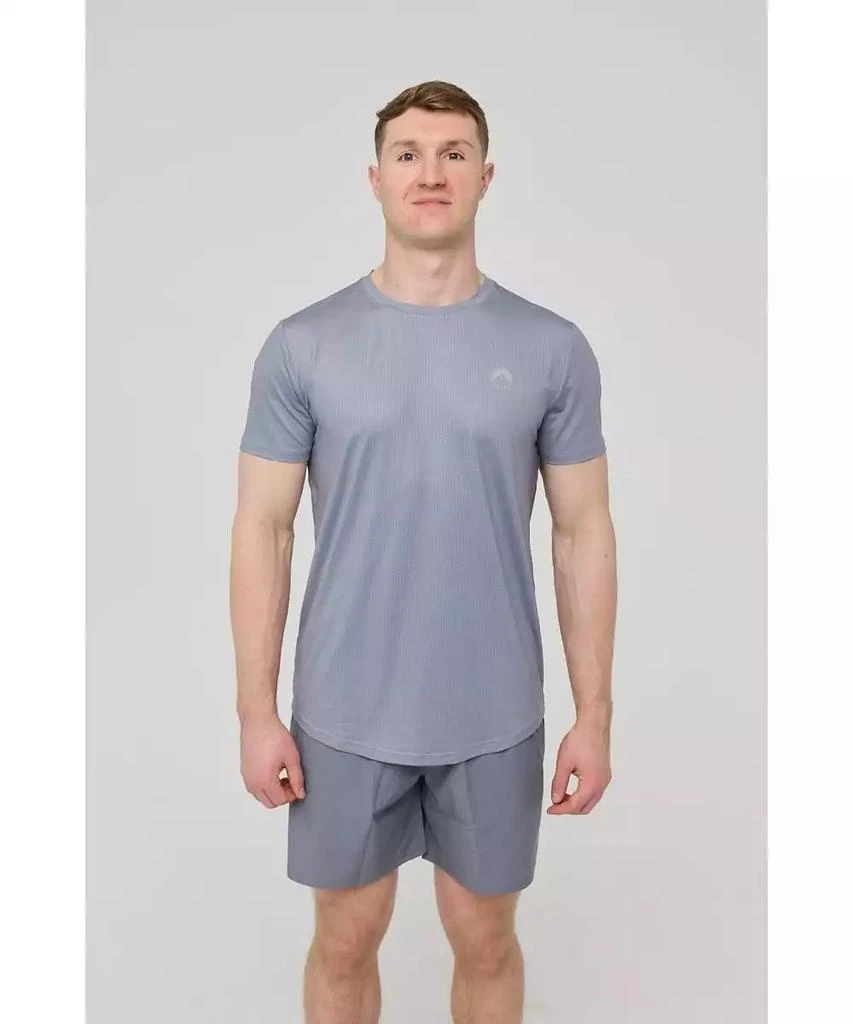 OOSC Men's Elite Gym T-Shirt Grey 1