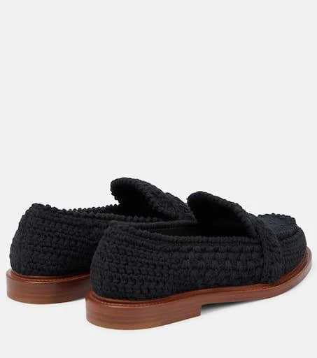 Chloé Kalya crochet loafers 3