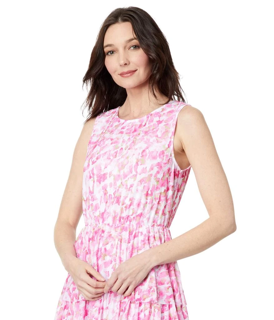 Vince Camuto Mesh Ruffled Maxi Dress 3