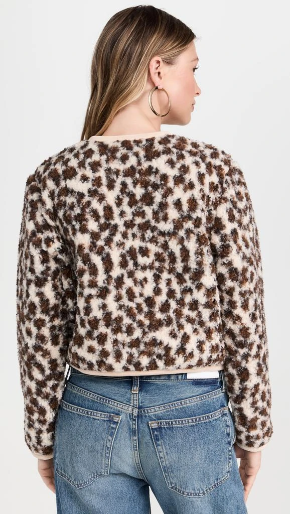 endless rose Leopard Sherpa Jacket 2