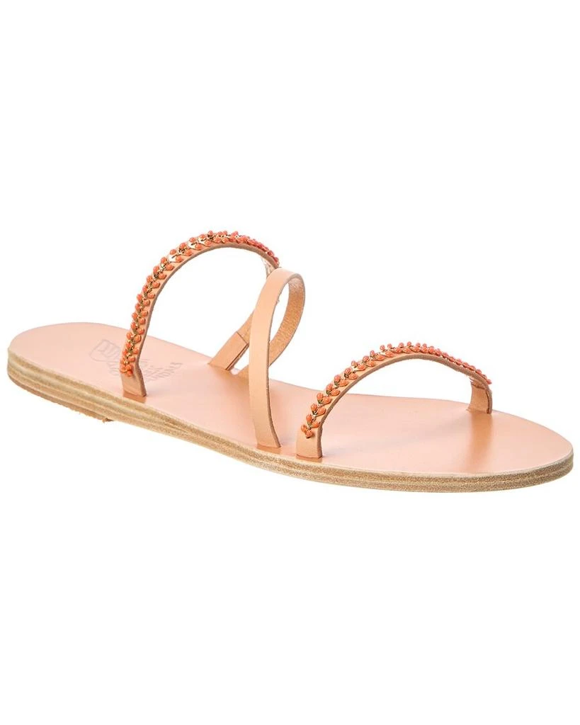 ANCIENT GREEK SANDALS Apli Polytimi Leather Sandal 1