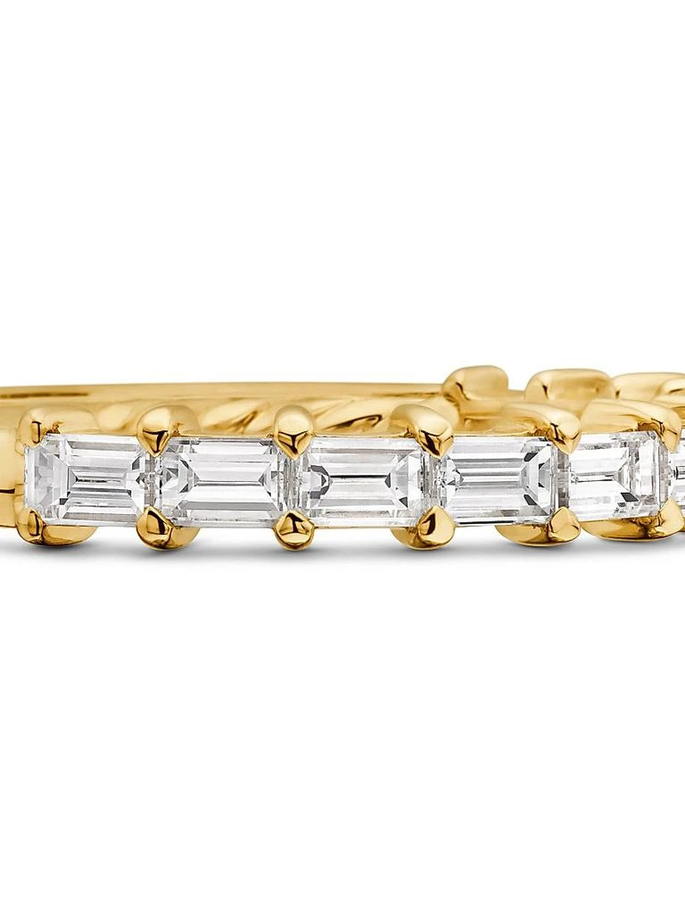 David Yurman DY Eden Partway Band Ring in 18K Yellow Gold 6