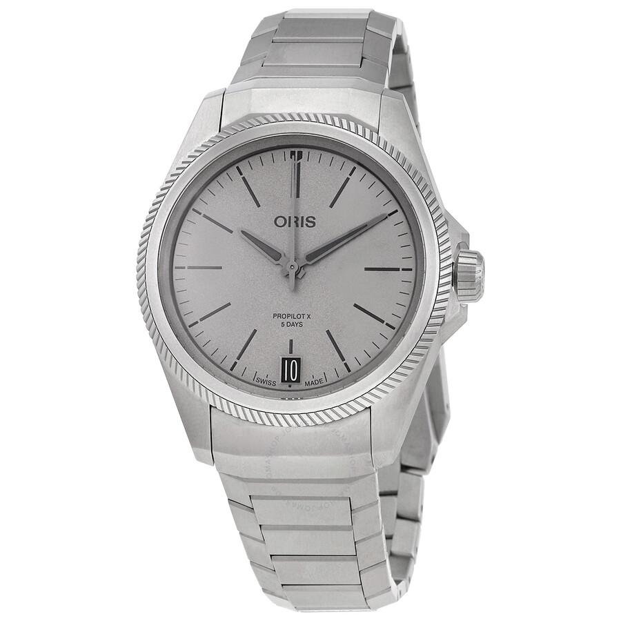 Oris ProPilot X Automatic Grey Dial Men's Watch 01 400 7778 7153-07 7 20 01TLC