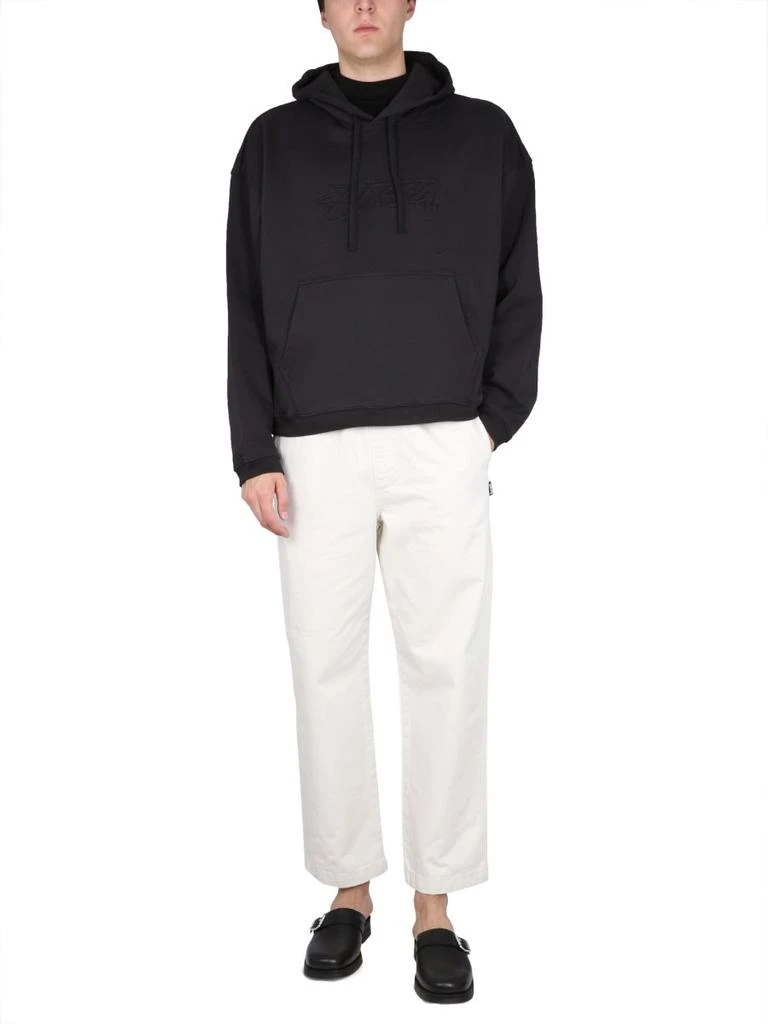 STUSSY Hooded Sweatshirt With Logo 2