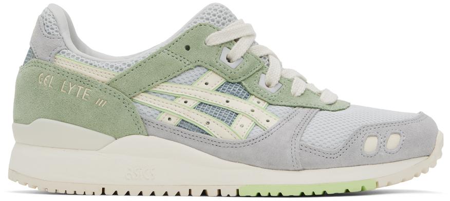 Asics Green & Gray Gel-Lyte III OG Sneakers