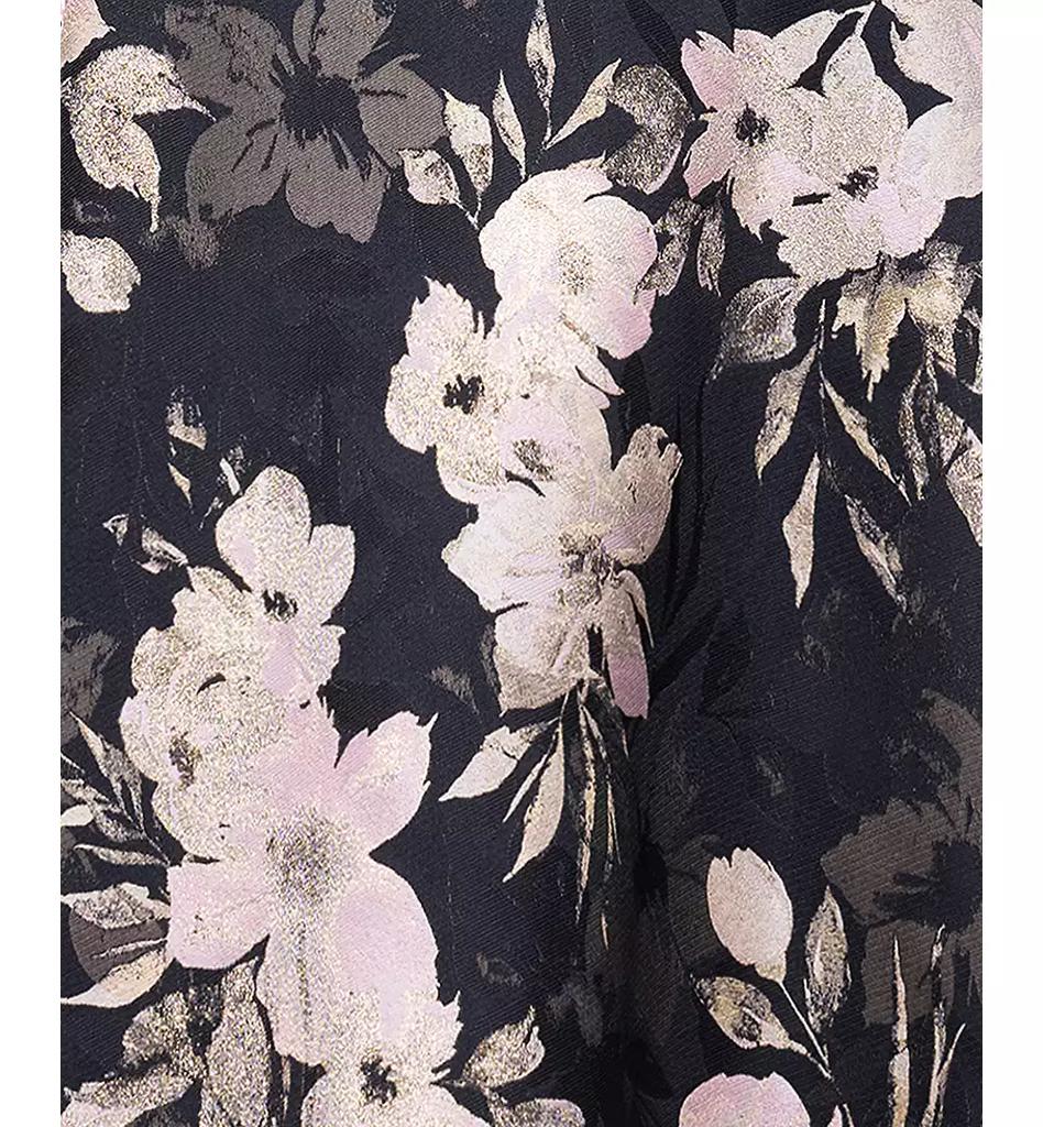 XSCAPE Women's Metallic Jacquard Off-The-Shoulder Gown