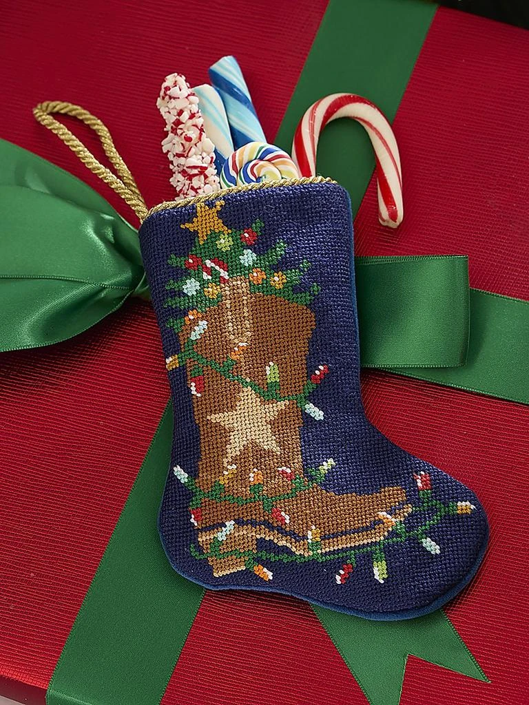 Bauble Stockings The Mickey Needlepoint Mini Stocking Ornament