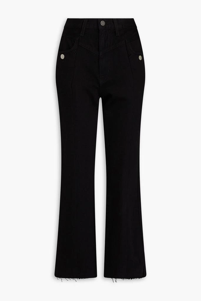 E.L.V. DENIM X THE OUTNET The high-rise flared jeans 1
