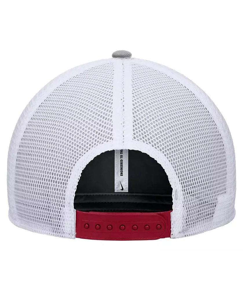 NIKE Men's Crimson Washington State Cougars Rise Adjustable Trucker Hat 2