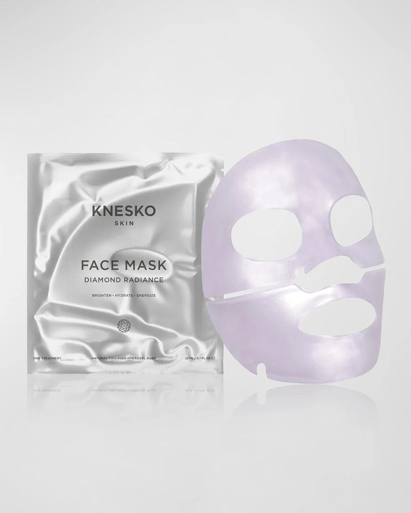 Knesko Skin Diamond Radiance Face Mask, 4 Pack 1