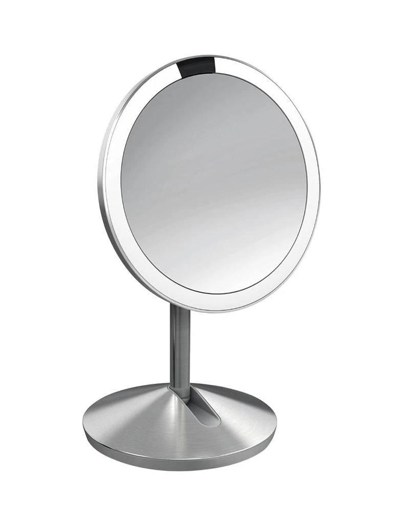 simplehuman Mini Sensor Makeup Mirror with Travel Case, 5", 10x Magnification 2