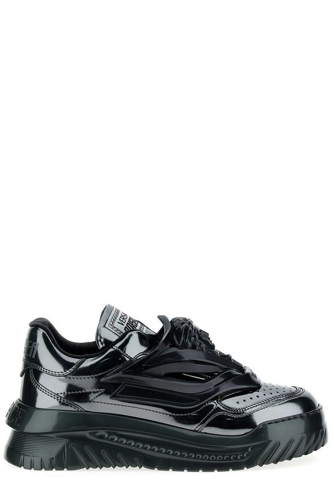 Versace Versace Medusa Metallic Low-Top Sneakers 1