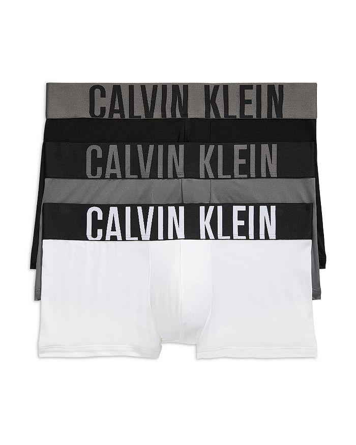 Calvin Klein Intense Power Logo Waistband Micro Low Rise Trunks, Pack of 3