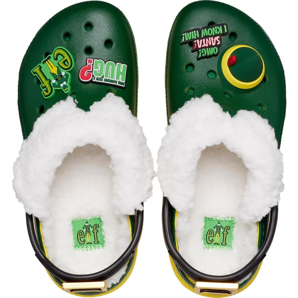 Crocs Pre-School  Classic Elf Clog Green / Yellow 209377-7C1 4