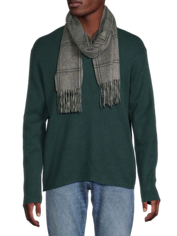 Plaid 100% Cashmere Scarf – On Sale Now with Up to 41% Off