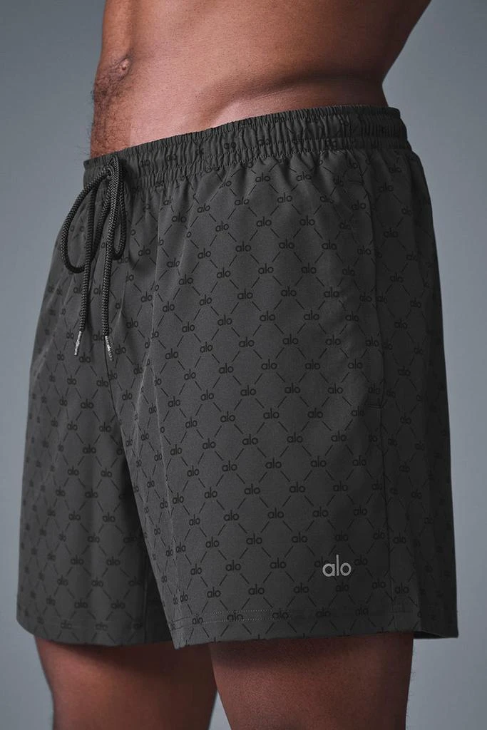 Alo 7'' Diamond Circuit Short - Anthracite/Black 2
