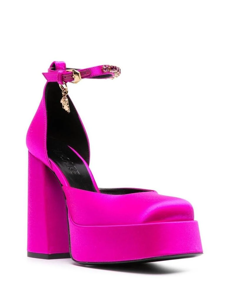Versace Versace Satin Platform Pumps 1