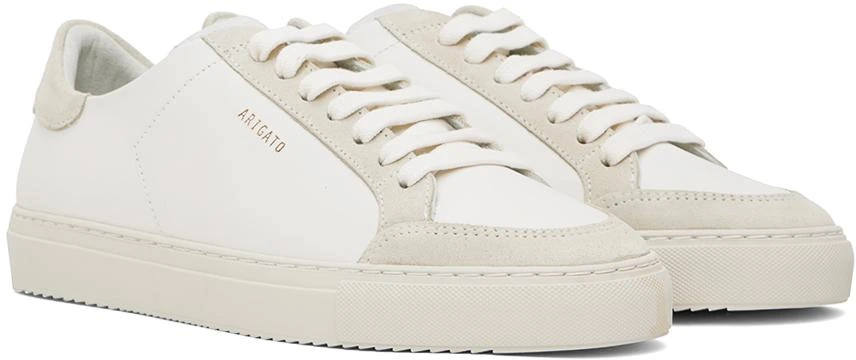 Axel Arigato White & Beige Clean 90 Triple Sneakers 4