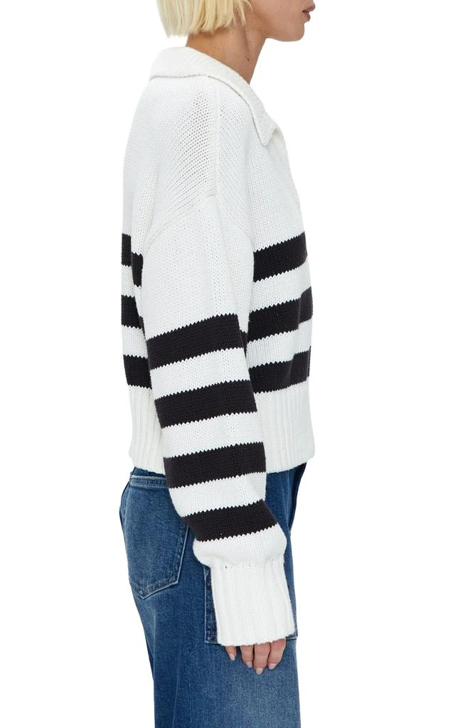 Pistola Arlo Stripe Cotton Polo Sweater 3
