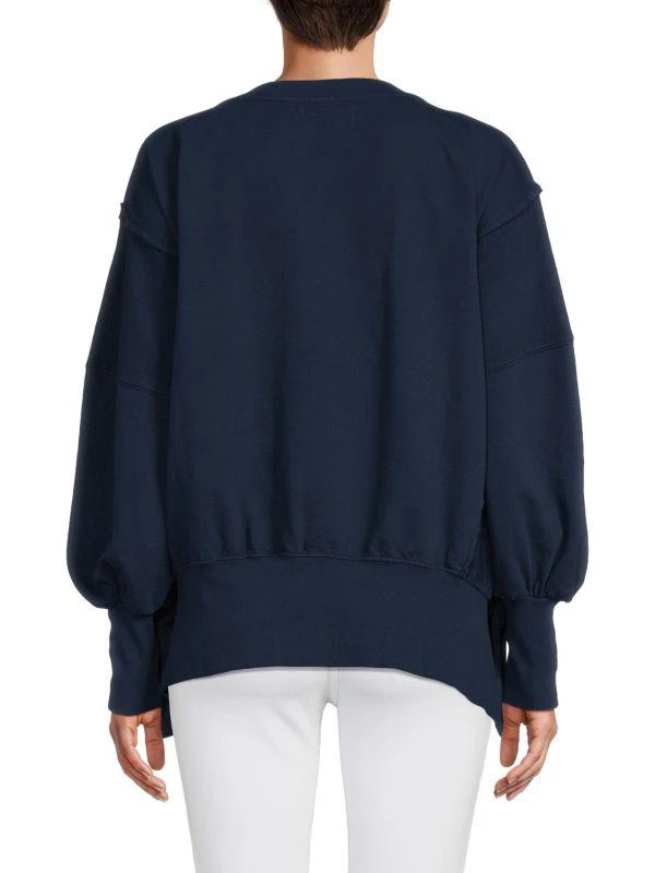 Etienne Marcel High Low Drop Shoulder Sweatshirt 2